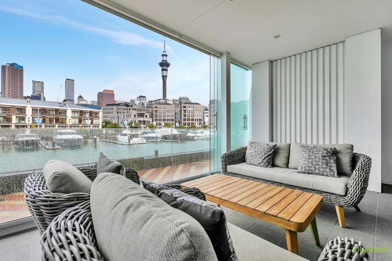 Qv Waterfront Apartment Viaduct Area - 503 Оукланд Екстериор снимка